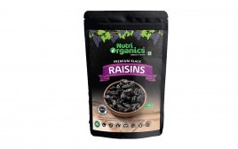 Nutri Organics Premium Black Raisins   Pack  1 kilogram